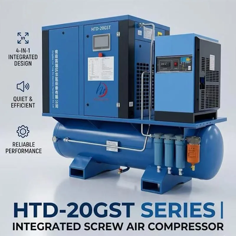 4-in-1 15KW 16 Bar Air Compressor