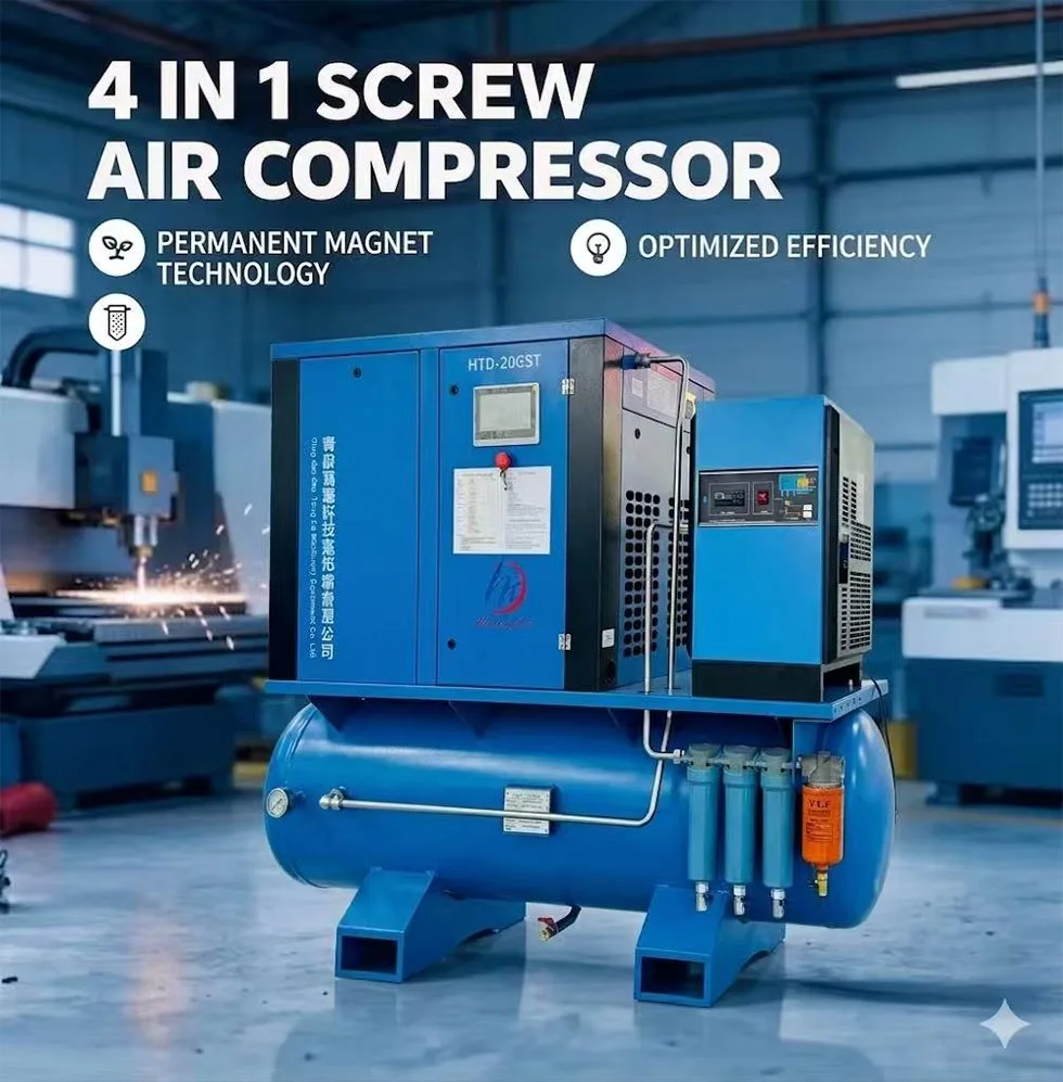 4 in 1 Screw Air Compressor