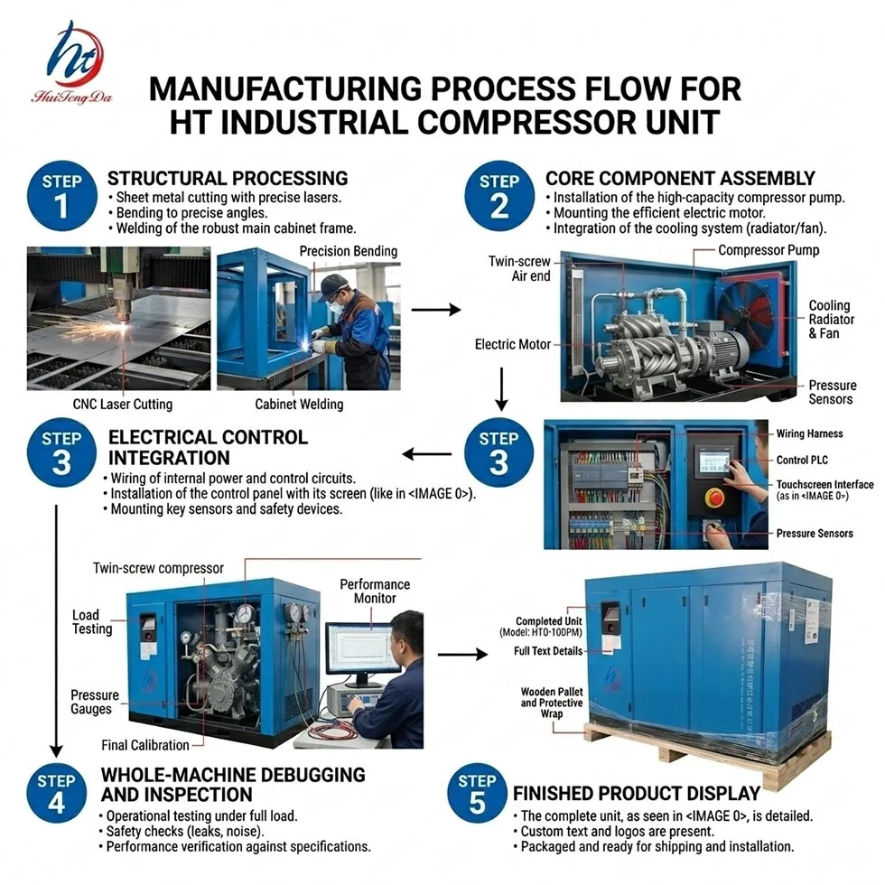 140KW Screw Compressor