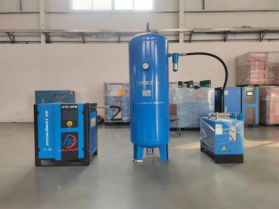 500-liter screw compressor