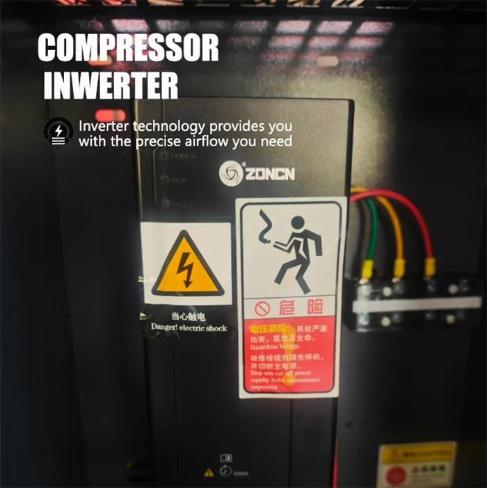 500-liter screw compressor