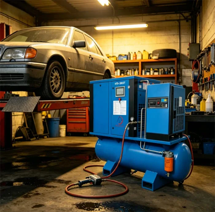 Plug and Play Screw Air Compressor